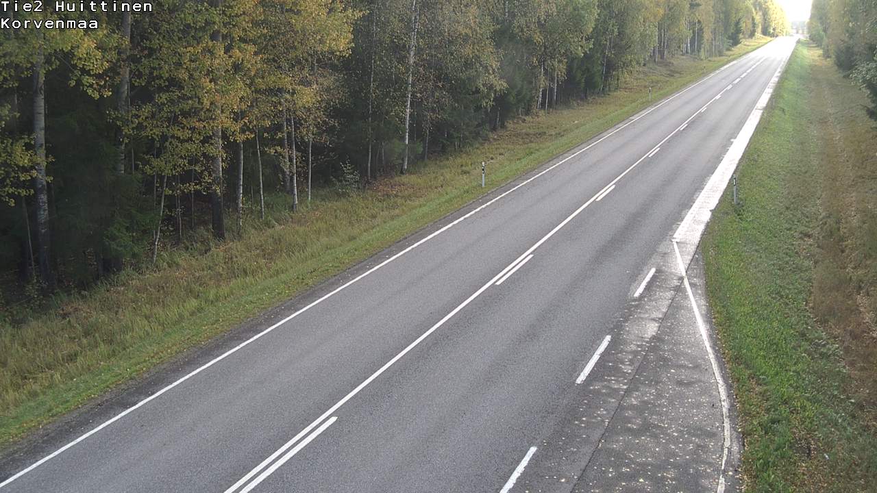 Weather Camera Image Road 2 Huittinen, Korvenmaa, Huittinen, Satakunta