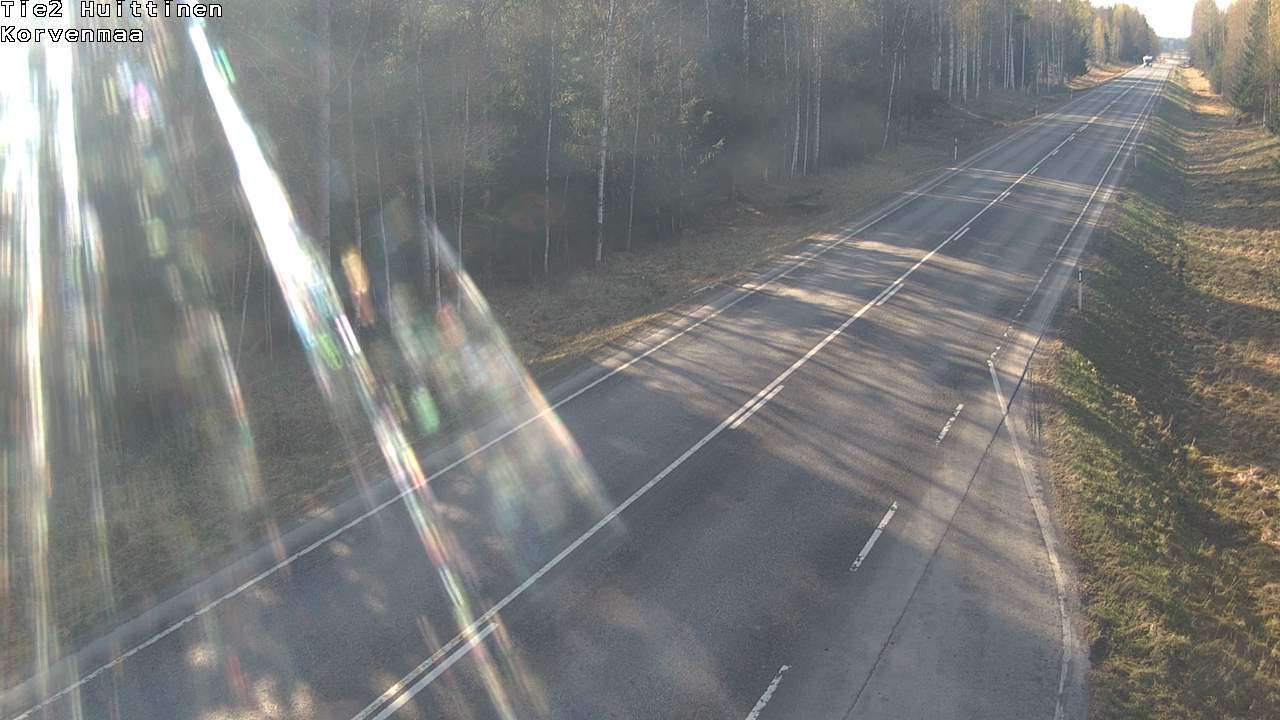 Weather Camera Image Road 2 Huittinen, Korvenmaa, Huittinen, Satakunta