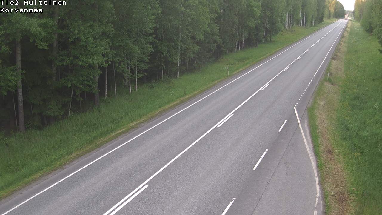 Weather Camera Image Road 2 Huittinen, Korvenmaa, Huittinen, Satakunta
