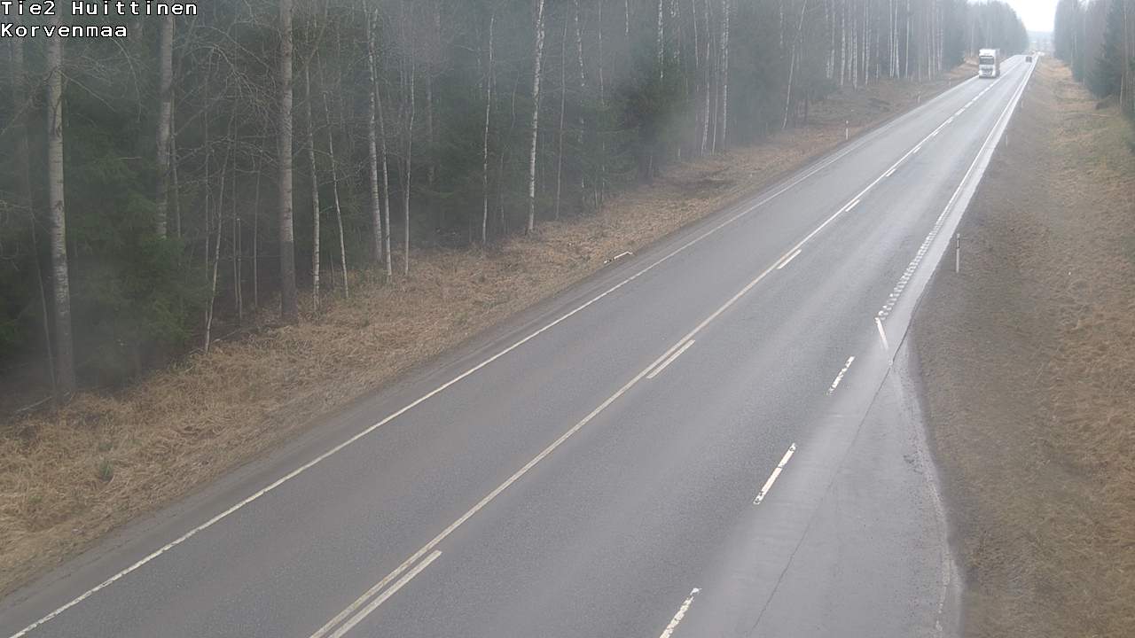 Weather Camera Image Road 2 Huittinen, Korvenmaa, Huittinen, Satakunta