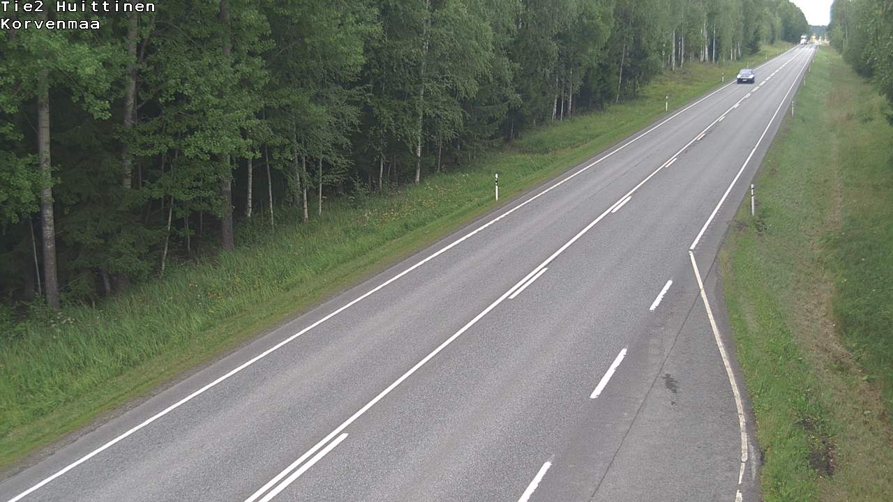 Kelikamerat Kuva Tie 2 Huittinen, Korvenmaa, Huittinen, Satakunta