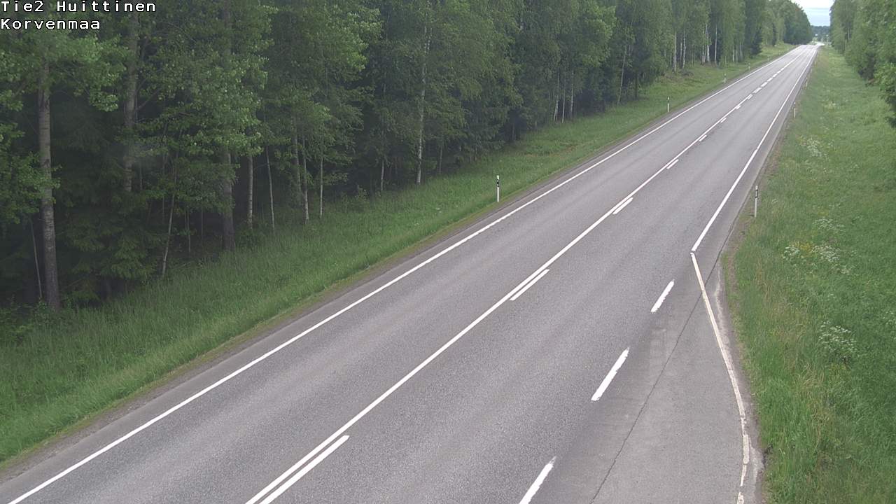 Weather Camera Image Road 2 Huittinen, Korvenmaa, Huittinen, Satakunta