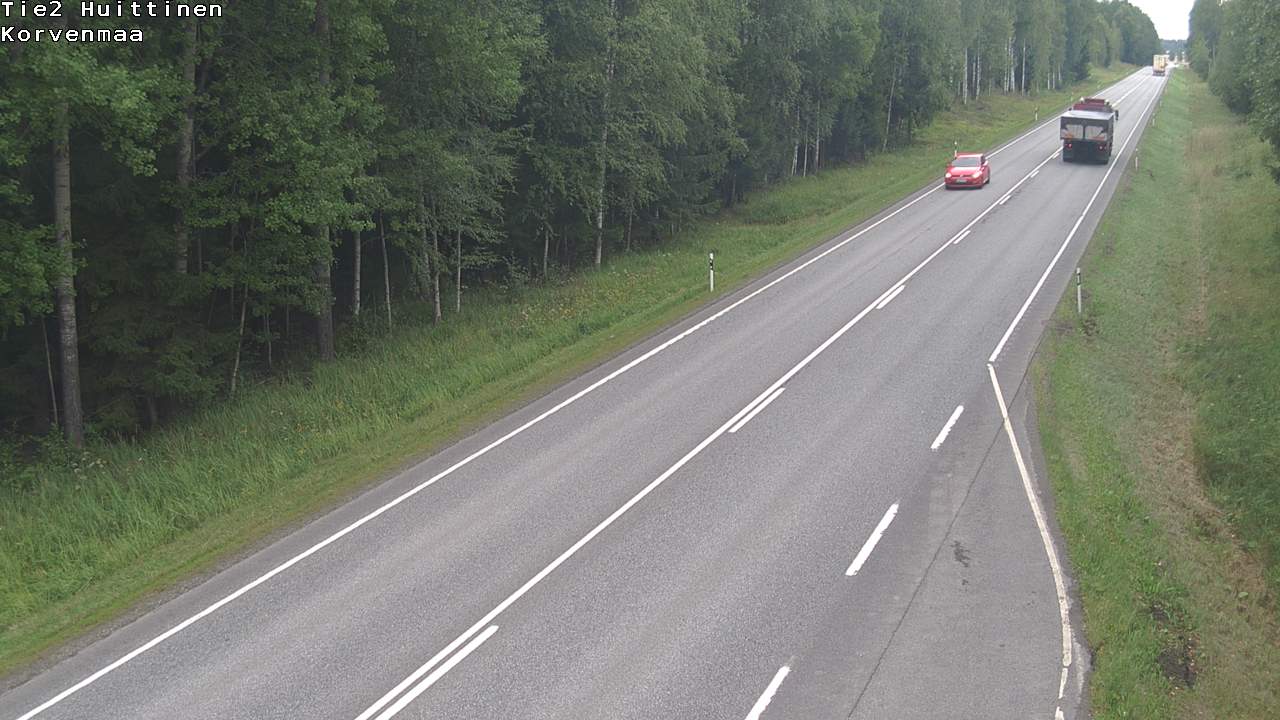 Weather Camera Image Road 2 Huittinen, Korvenmaa, Huittinen, Satakunta