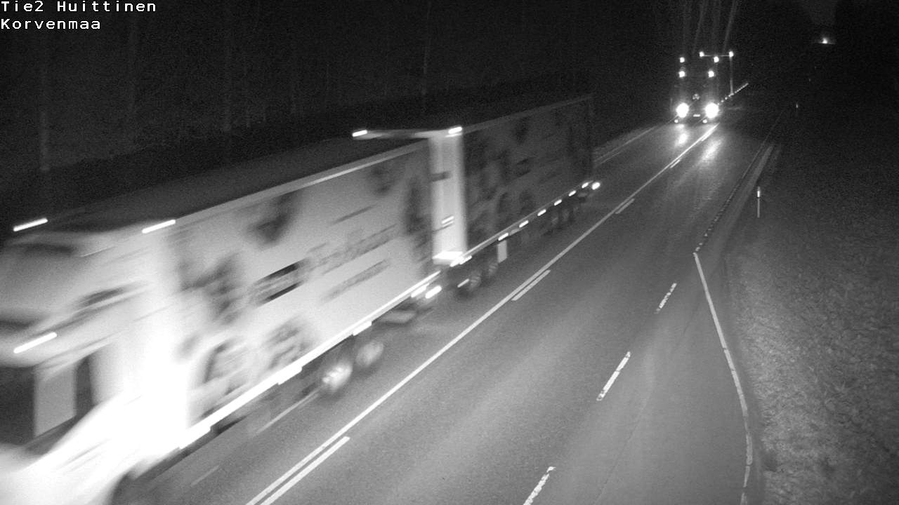 Weather Camera Image Road 2 Huittinen, Korvenmaa, Huittinen, Satakunta