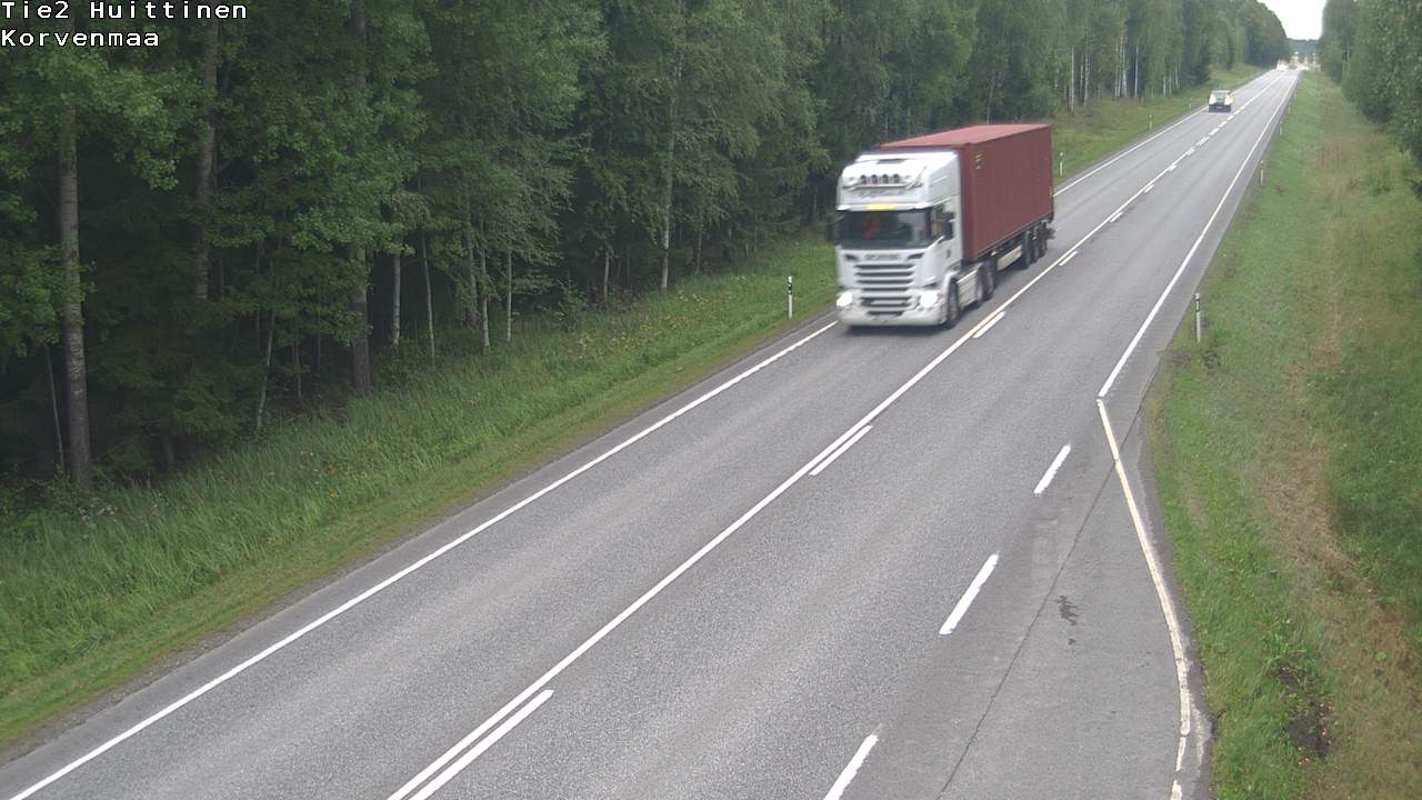 Weather Camera Image Väg 2 Huittinen, Korvenmaa, Huittinen, Satakunta