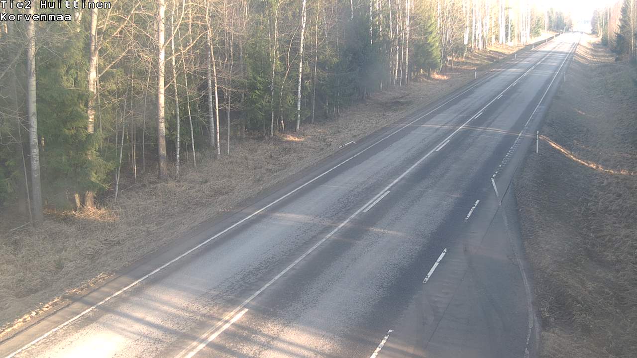 Weather Camera Image Road 2 Huittinen, Korvenmaa, Huittinen, Satakunta