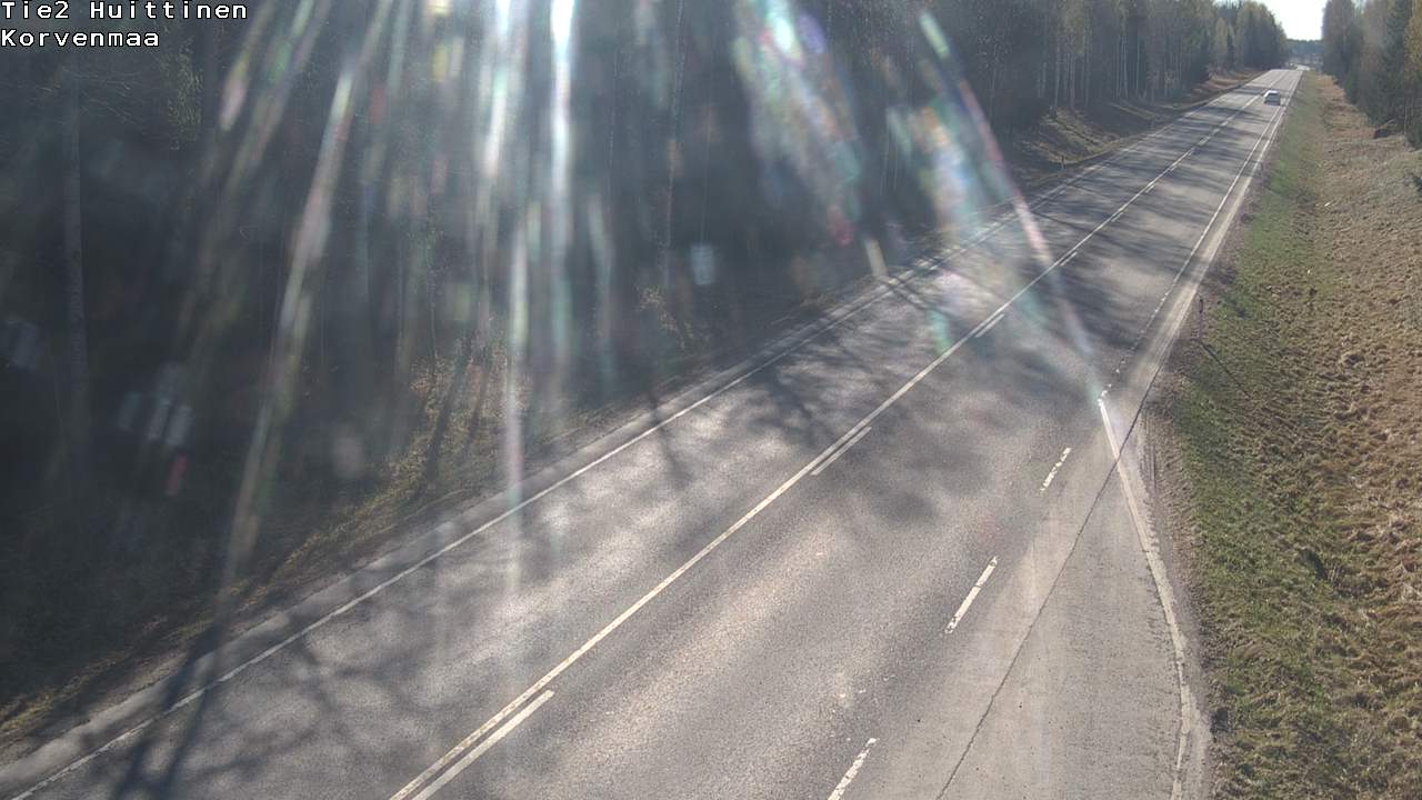 Weather Camera Image Road 2 Huittinen, Korvenmaa, Huittinen, Satakunta