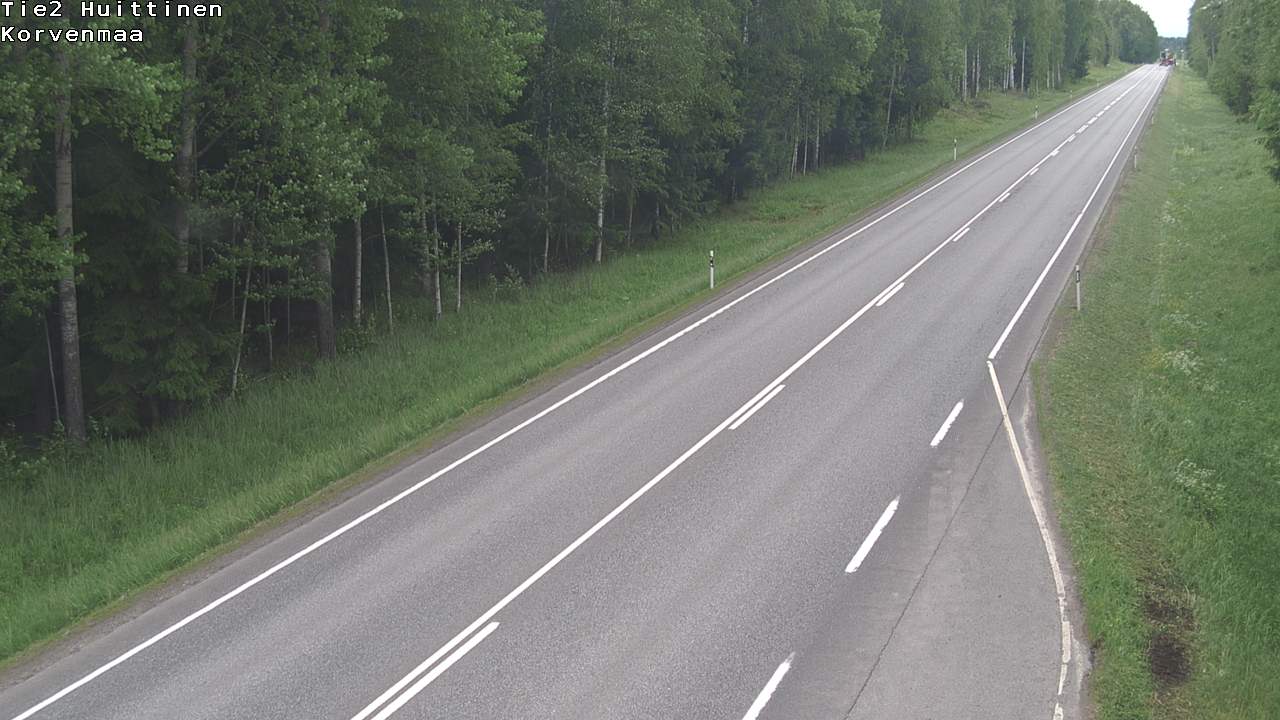 Weather Camera Image Road 2 Huittinen, Korvenmaa, Huittinen, Satakunta