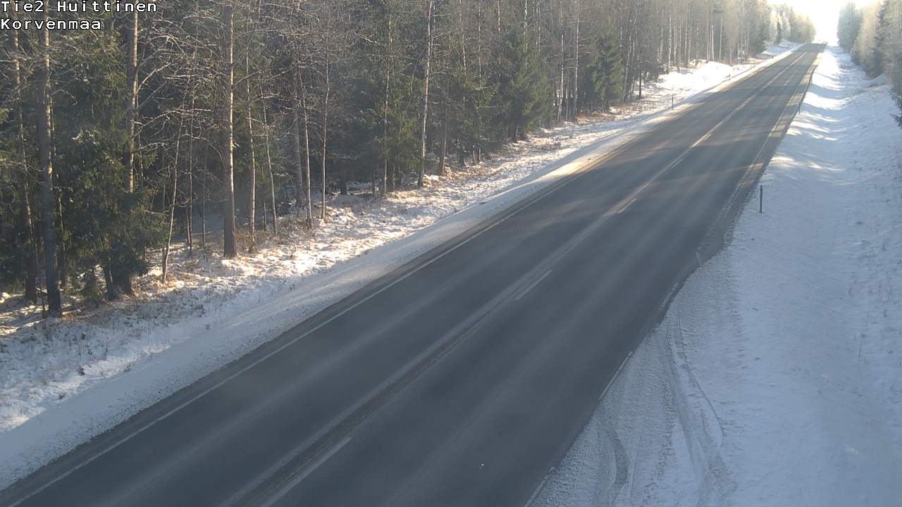 Weather Camera Image Road 2 Huittinen, Korvenmaa, Huittinen, Satakunta