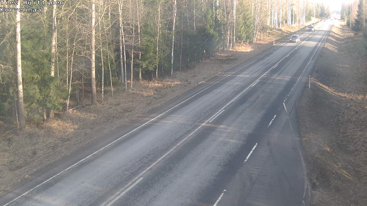 Weather Camera Image Road 2 Huittinen, Korvenmaa, Huittinen, Satakunta