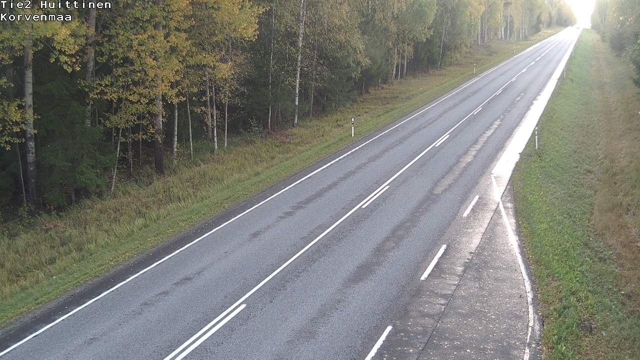 Weather Camera Image Road 2 Huittinen, Korvenmaa, Huittinen, Satakunta