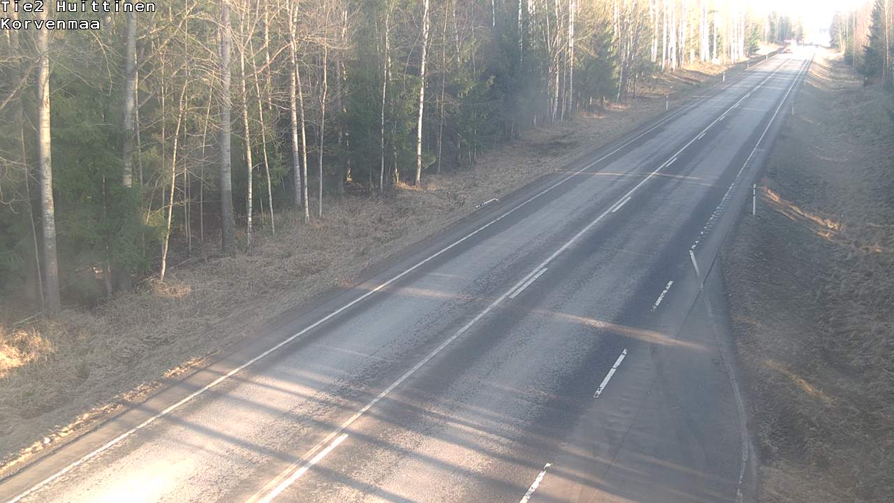 Weather Camera Image Road 2 Huittinen, Korvenmaa, Huittinen, Satakunta