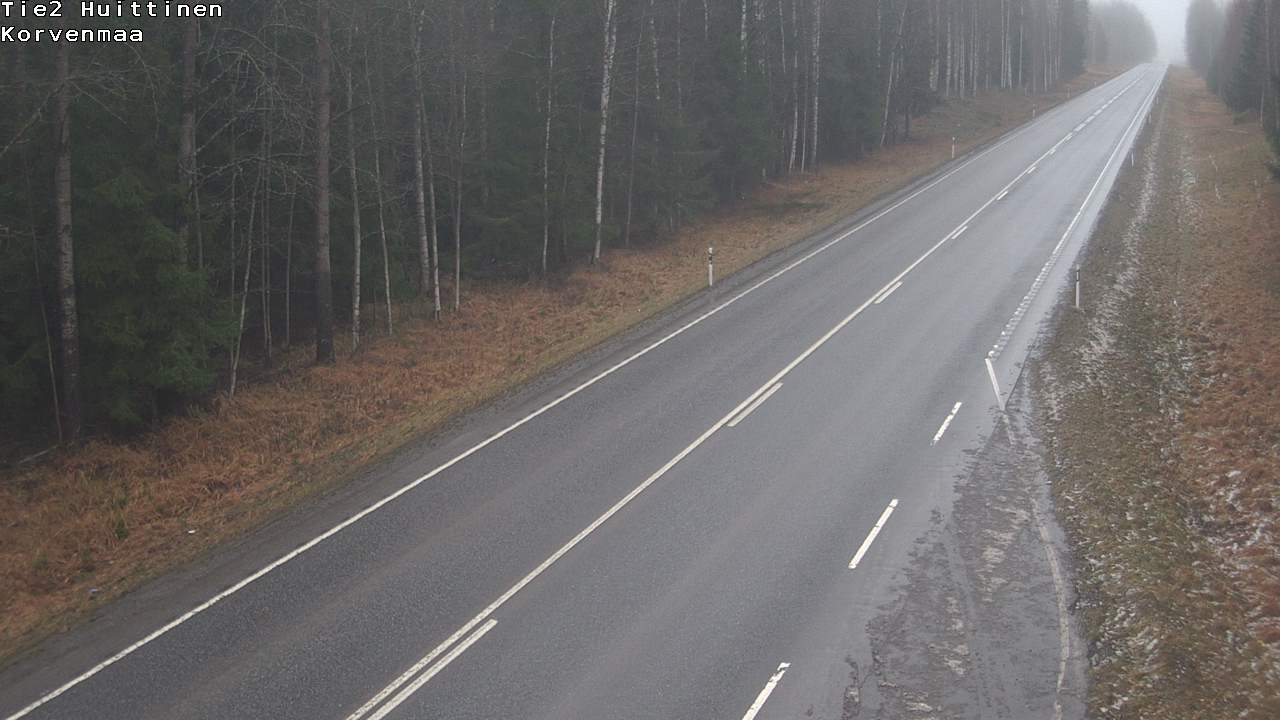 Weather Camera Image Road 2 Huittinen, Korvenmaa, Huittinen, Satakunta