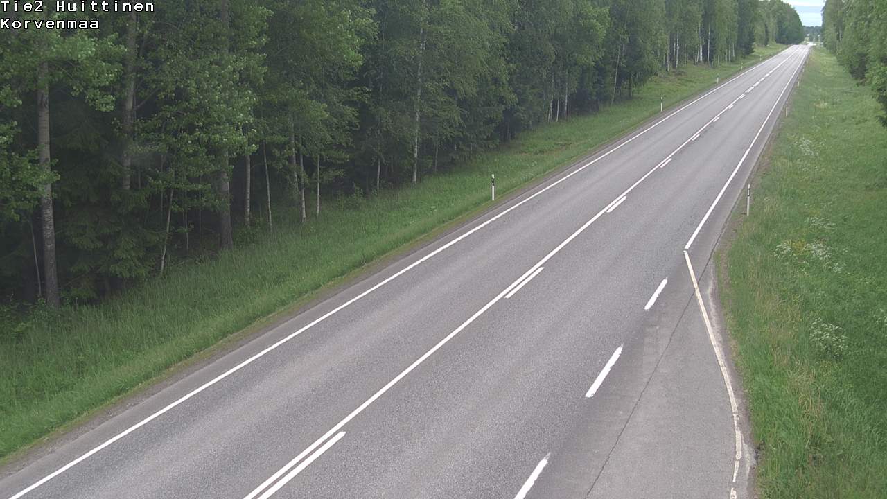 Weather Camera Image Road 2 Huittinen, Korvenmaa, Huittinen, Satakunta