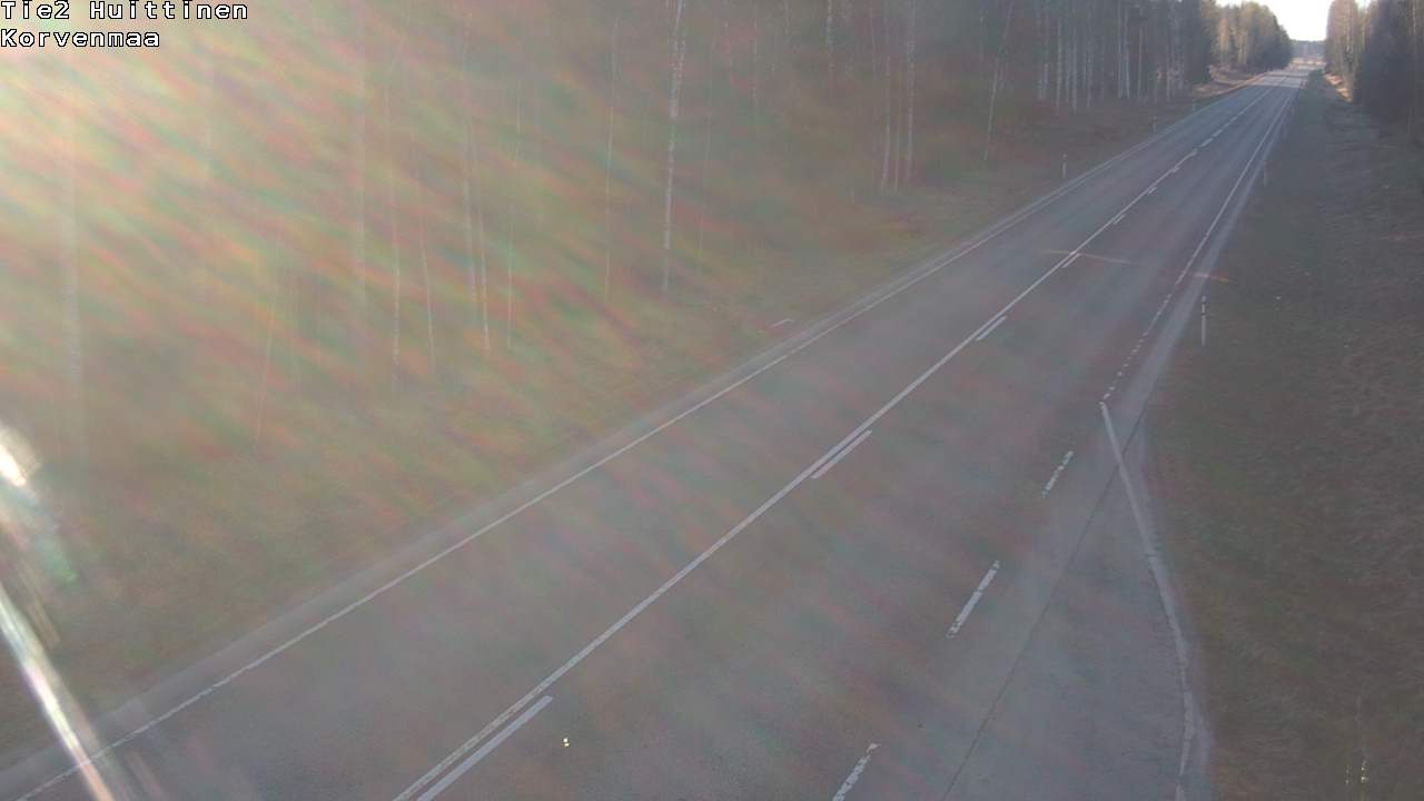 Weather Camera Image Road 2 Huittinen, Korvenmaa, Huittinen, Satakunta