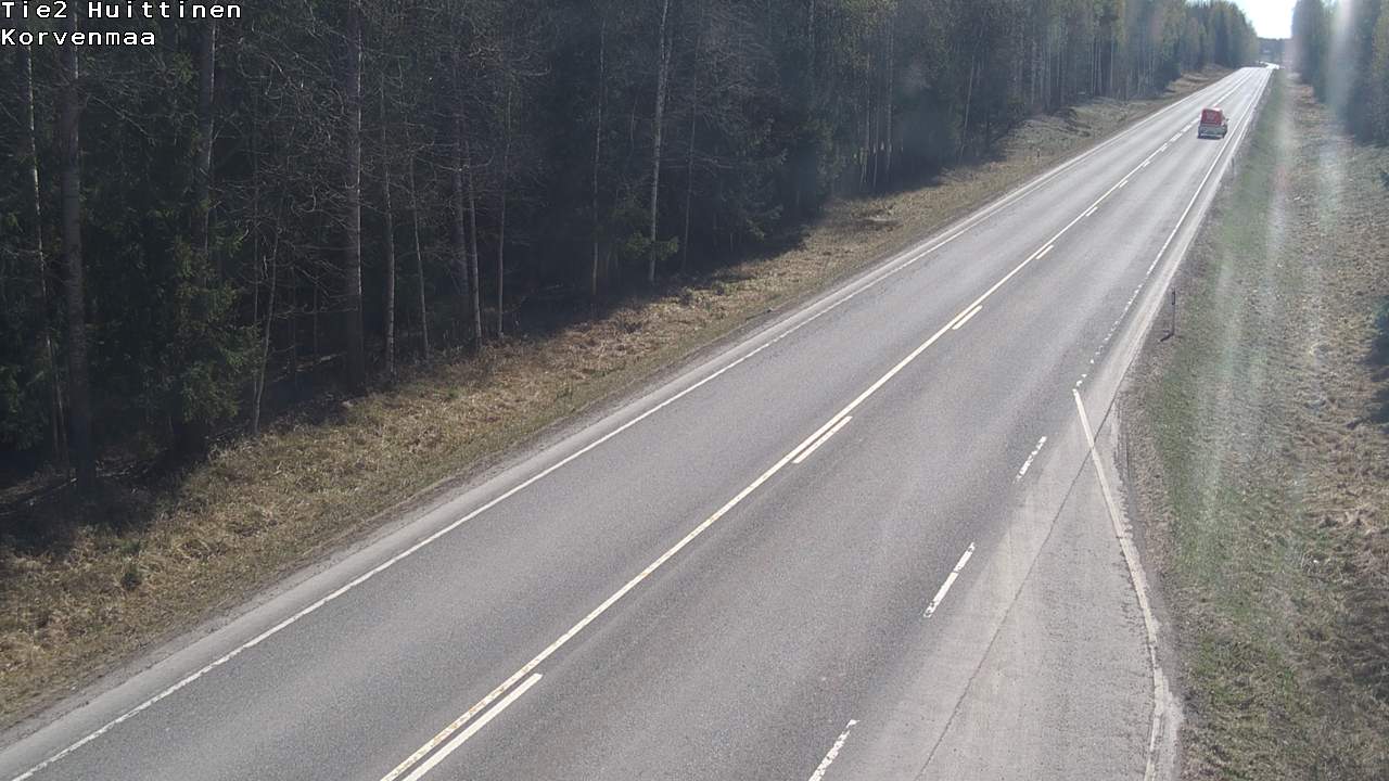 Weather Camera Image Road 2 Huittinen, Korvenmaa, Huittinen, Satakunta