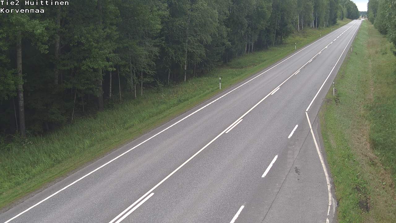 Weather Camera Image Road 2 Huittinen, Korvenmaa, Huittinen, Satakunta