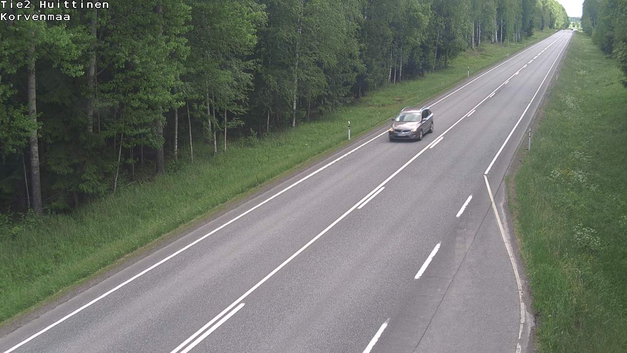 Kelikamerat Kuva Tie 2 Huittinen, Korvenmaa, Huittinen, Satakunta