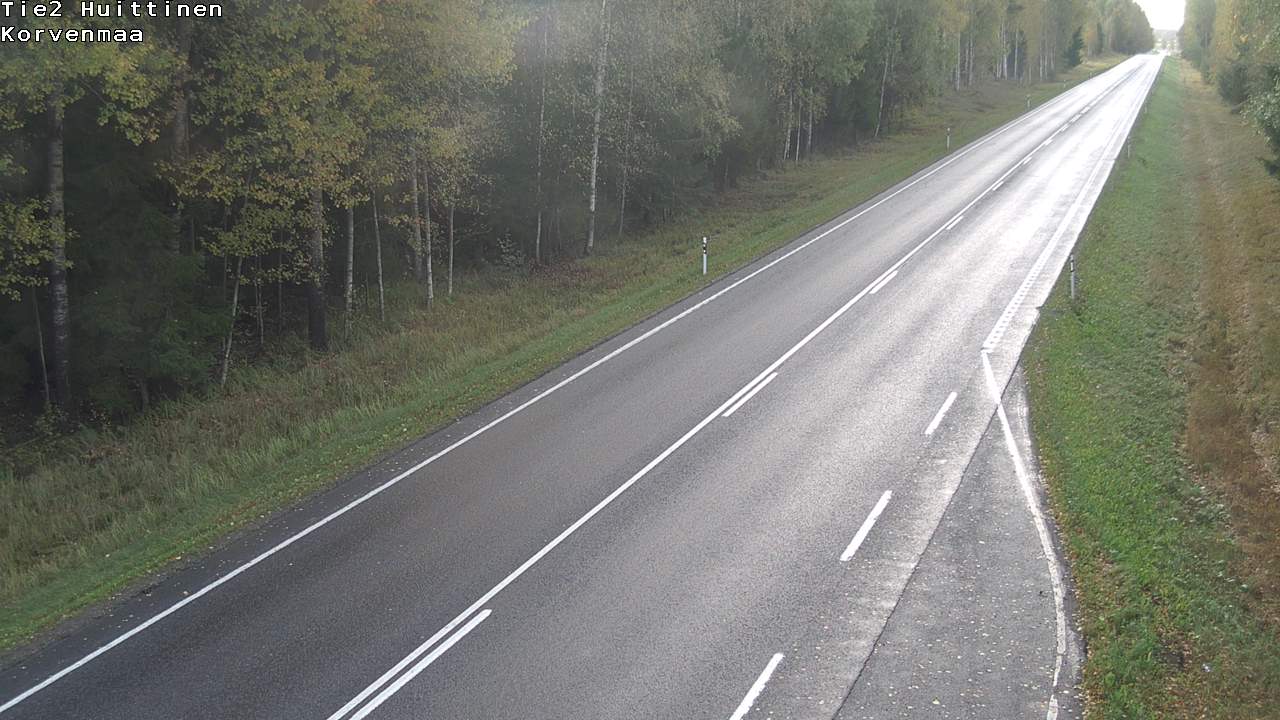 Weather Camera Image Road 2 Huittinen, Korvenmaa, Huittinen, Satakunta