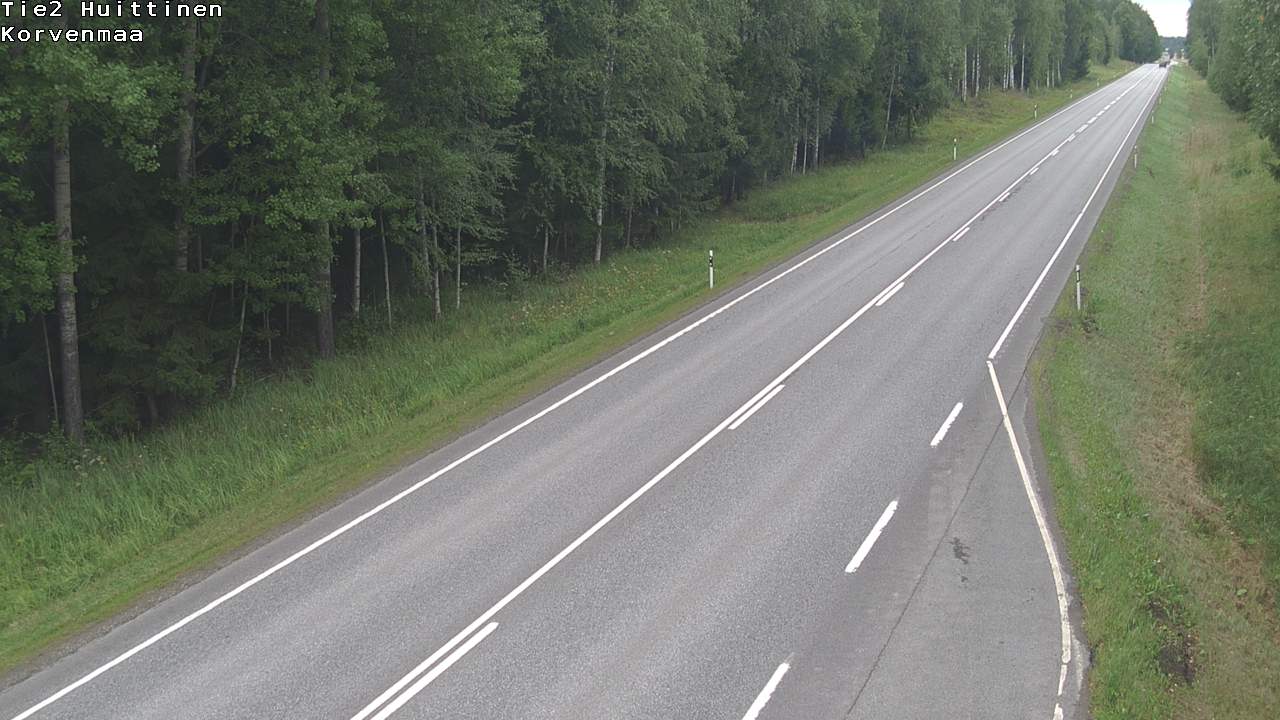 Weather Camera Image Road 2 Huittinen, Korvenmaa, Huittinen, Satakunta