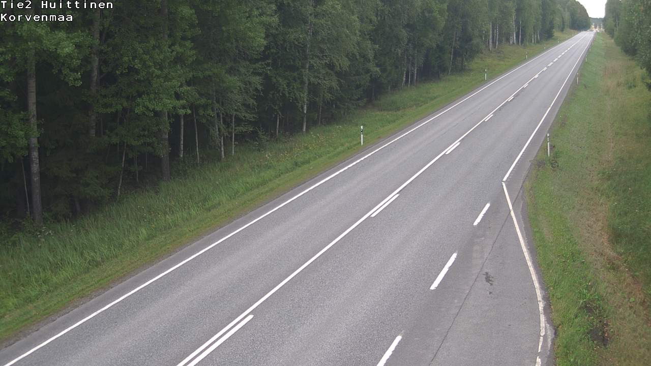 Weather Camera Image Väg 2 Huittinen, Korvenmaa, Huittinen, Satakunta
