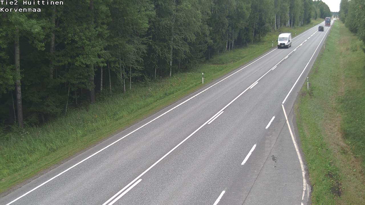 Weather Camera Image Road 2 Huittinen, Korvenmaa, Huittinen, Satakunta
