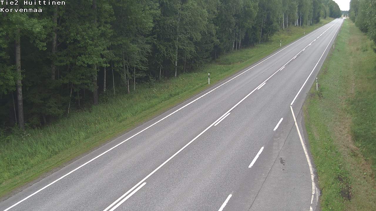 Weather Camera Image Road 2 Huittinen, Korvenmaa, Huittinen, Satakunta