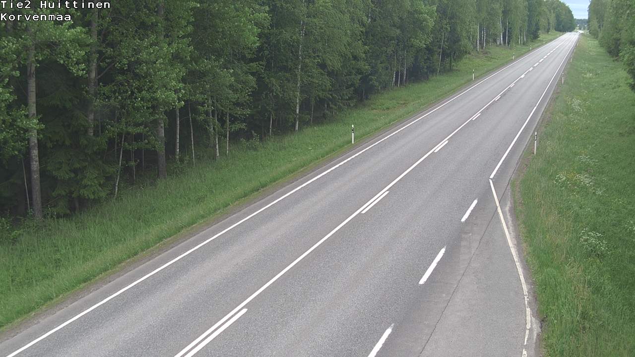 Weather Camera Image Väg 2 Huittinen, Korvenmaa, Huittinen, Satakunta
