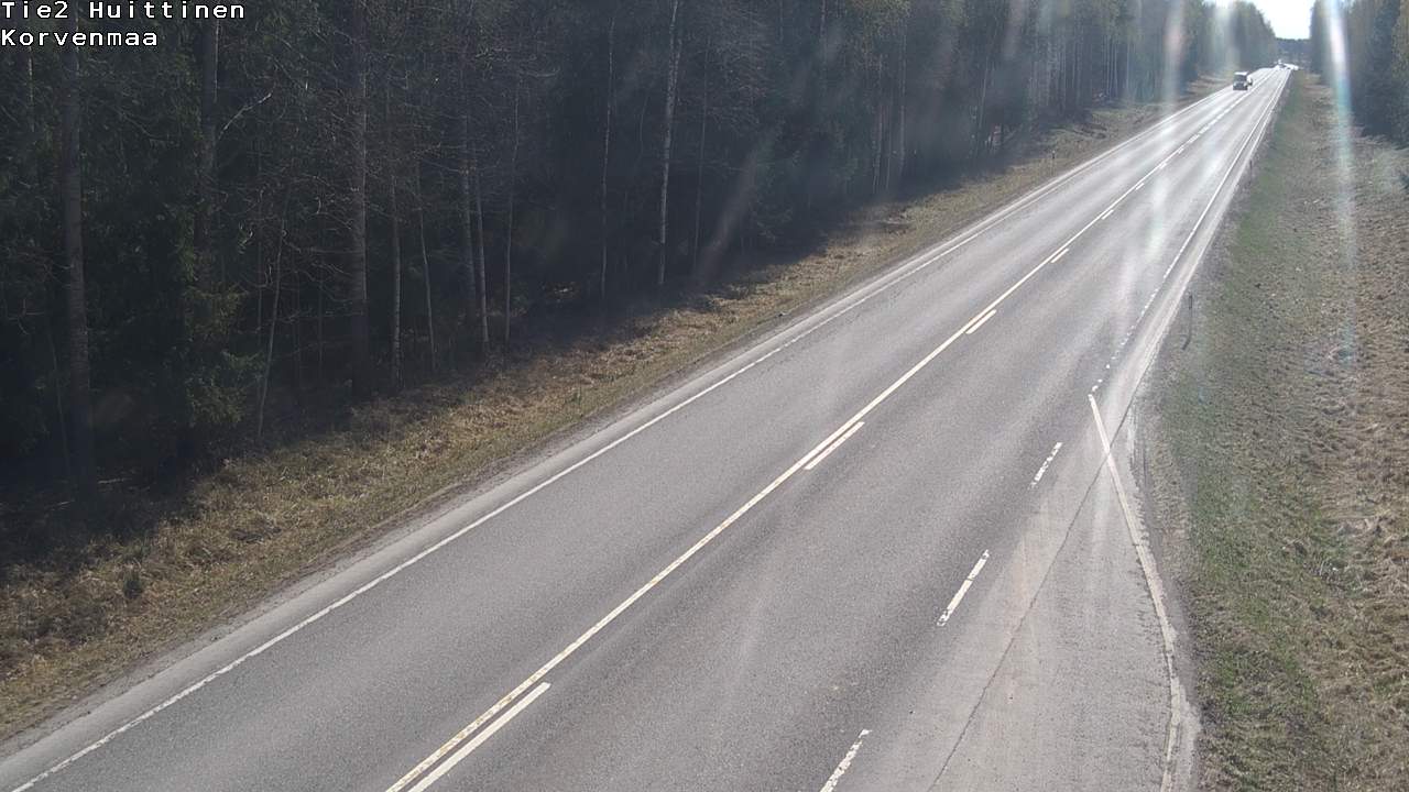 Weather Camera Image Road 2 Huittinen, Korvenmaa, Huittinen, Satakunta