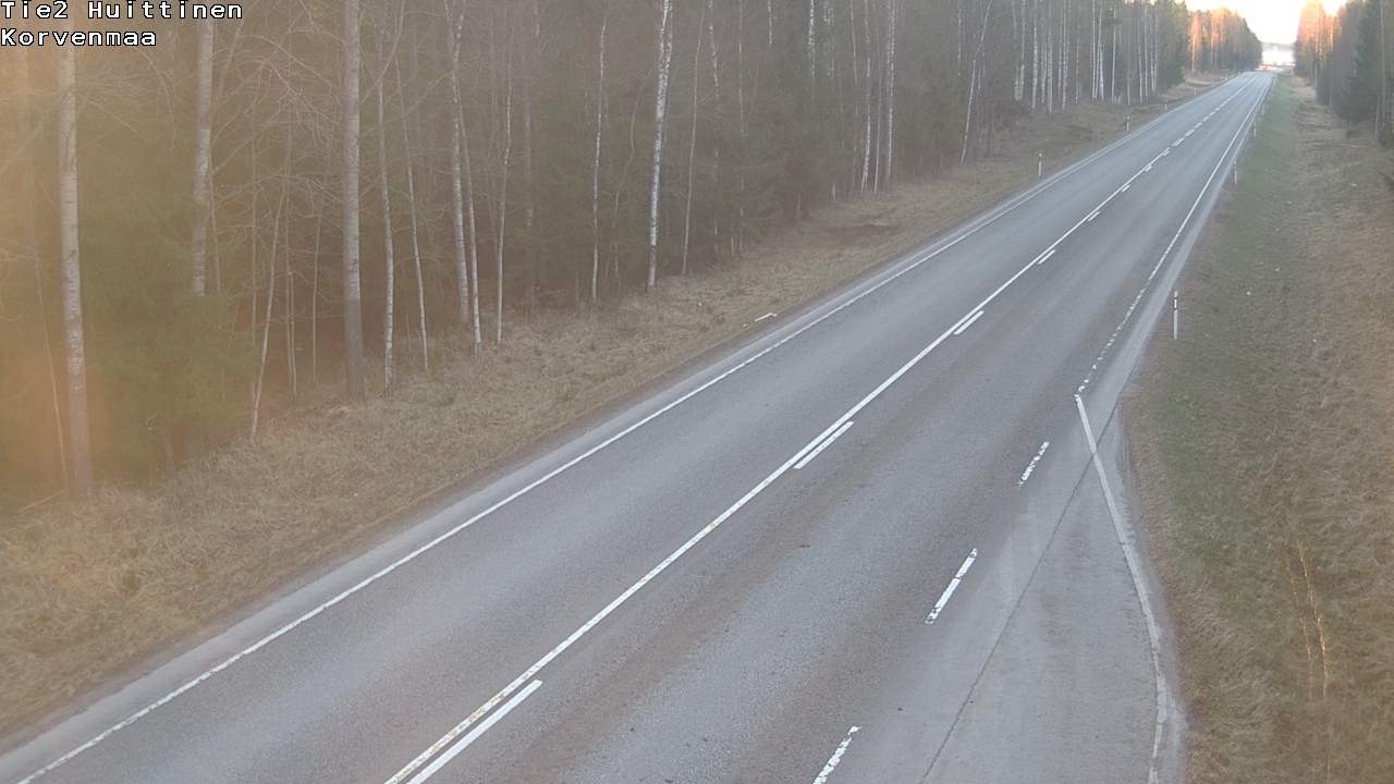 Weather Camera Image Road 2 Huittinen, Korvenmaa, Huittinen, Satakunta
