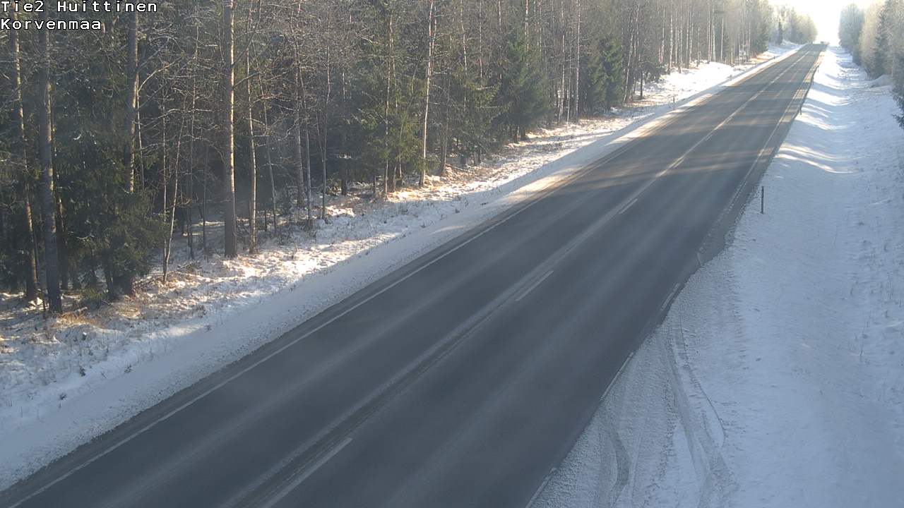 Weather Camera Image Road 2 Huittinen, Korvenmaa, Huittinen, Satakunta