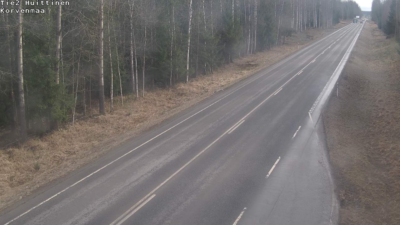 Weather Camera Image Road 2 Huittinen, Korvenmaa, Huittinen, Satakunta