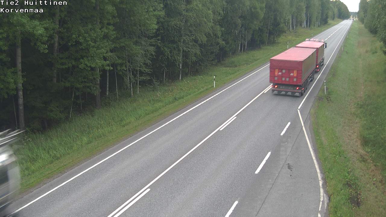 Weather Camera Image Road 2 Huittinen, Korvenmaa, Huittinen, Satakunta