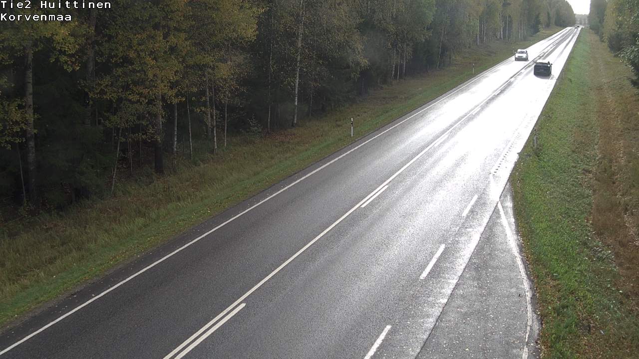 Weather Camera Image Road 2 Huittinen, Korvenmaa, Huittinen, Satakunta