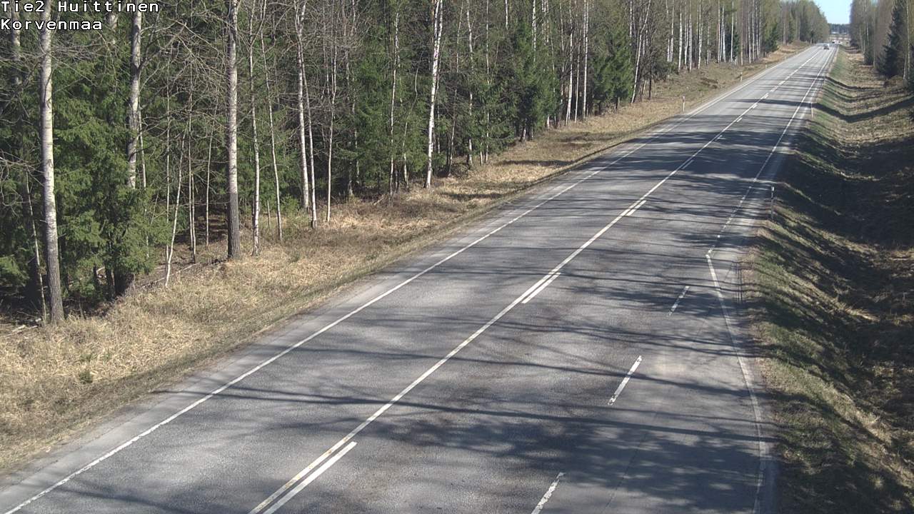 Weather Camera Image Road 2 Huittinen, Korvenmaa, Huittinen, Satakunta