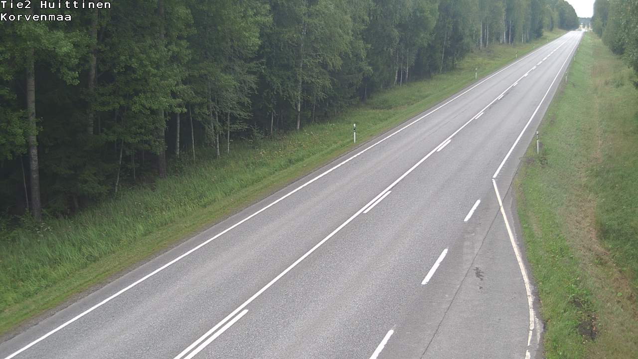Weather Camera Image Väg 2 Huittinen, Korvenmaa, Huittinen, Satakunta