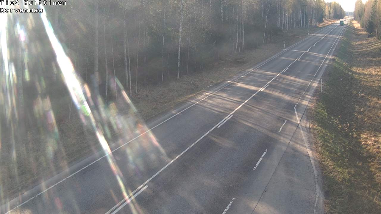 Weather Camera Image Road 2 Huittinen, Korvenmaa, Huittinen, Satakunta