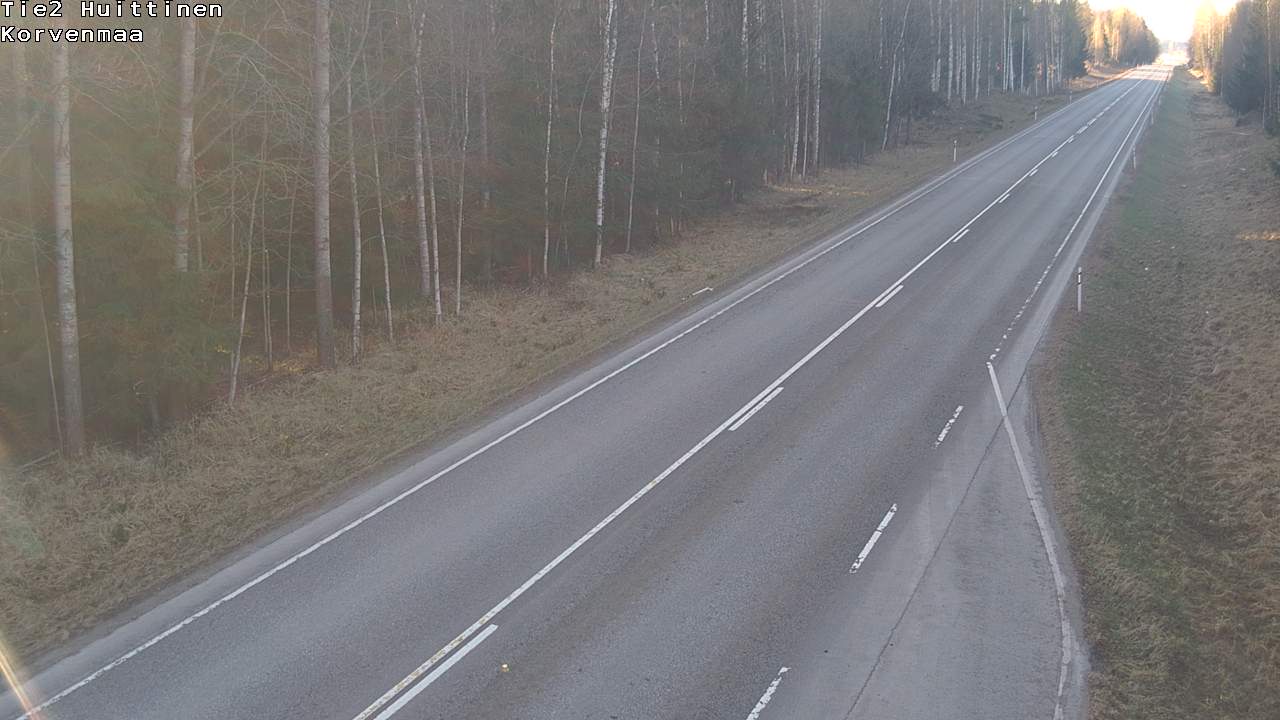Weather Camera Image Road 2 Huittinen, Korvenmaa, Huittinen, Satakunta