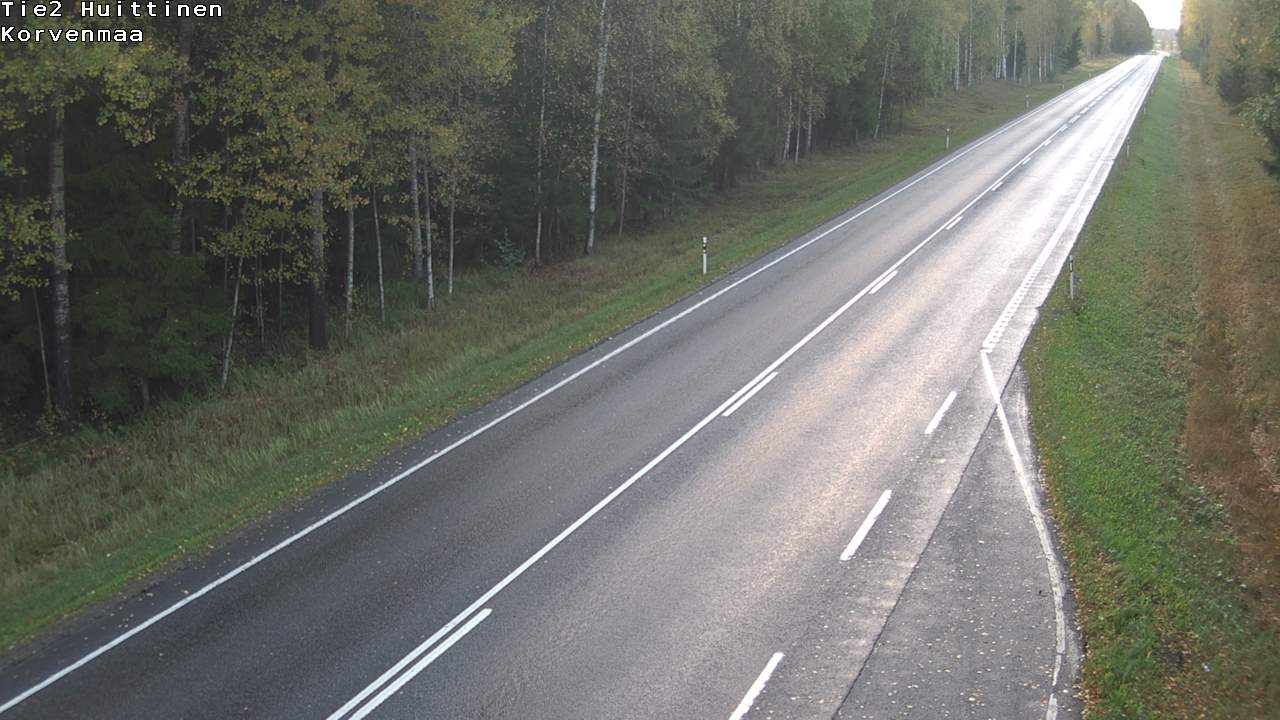 Weather Camera Image Road 2 Huittinen, Korvenmaa, Huittinen, Satakunta