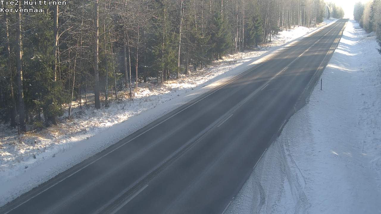 Weather Camera Image Road 2 Huittinen, Korvenmaa, Huittinen, Satakunta
