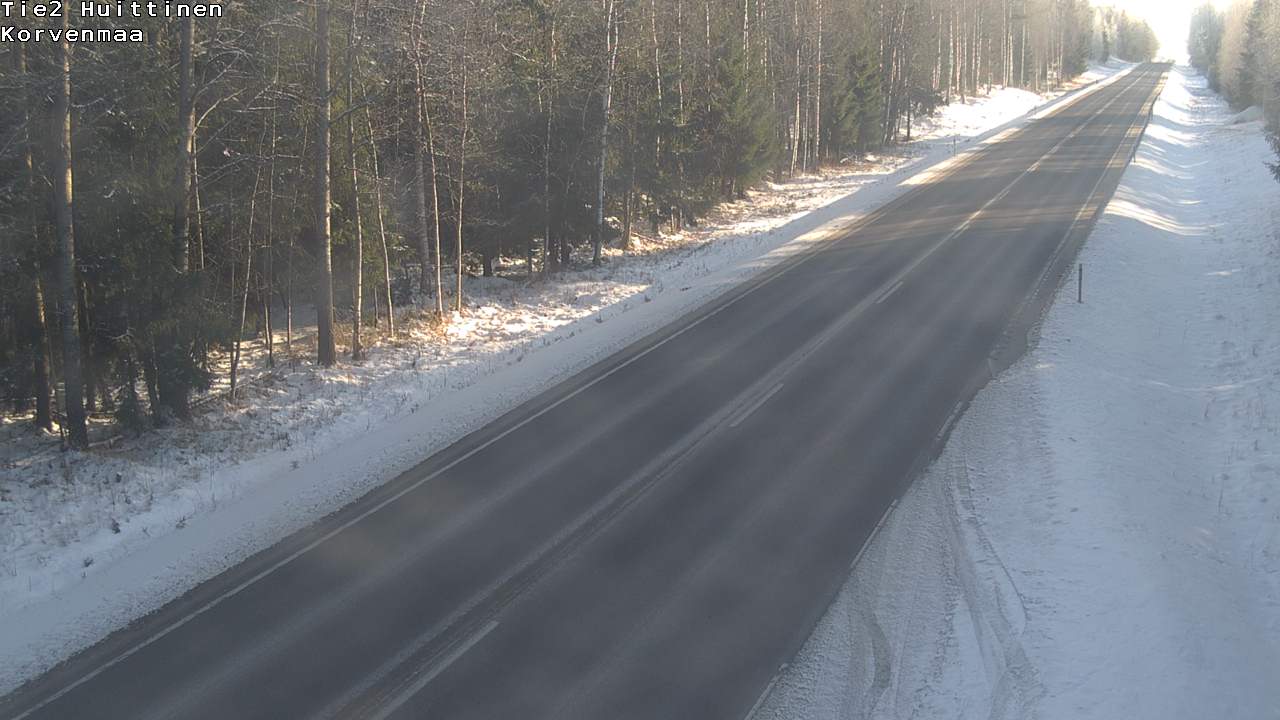 Weather Camera Image Road 2 Huittinen, Korvenmaa, Huittinen, Satakunta