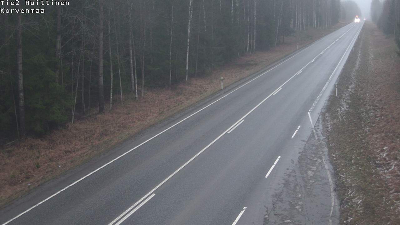 Weather Camera Image Road 2 Huittinen, Korvenmaa, Huittinen, Satakunta