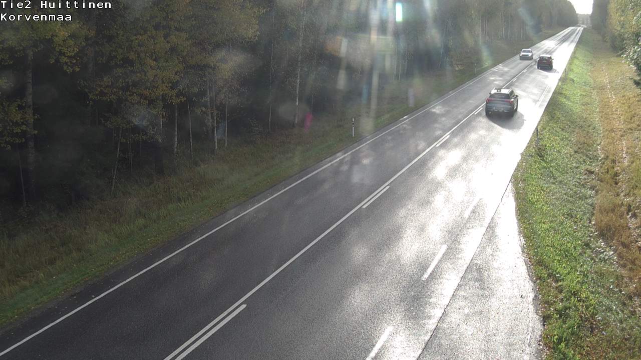 Weather Camera Image Road 2 Huittinen, Korvenmaa, Huittinen, Satakunta
