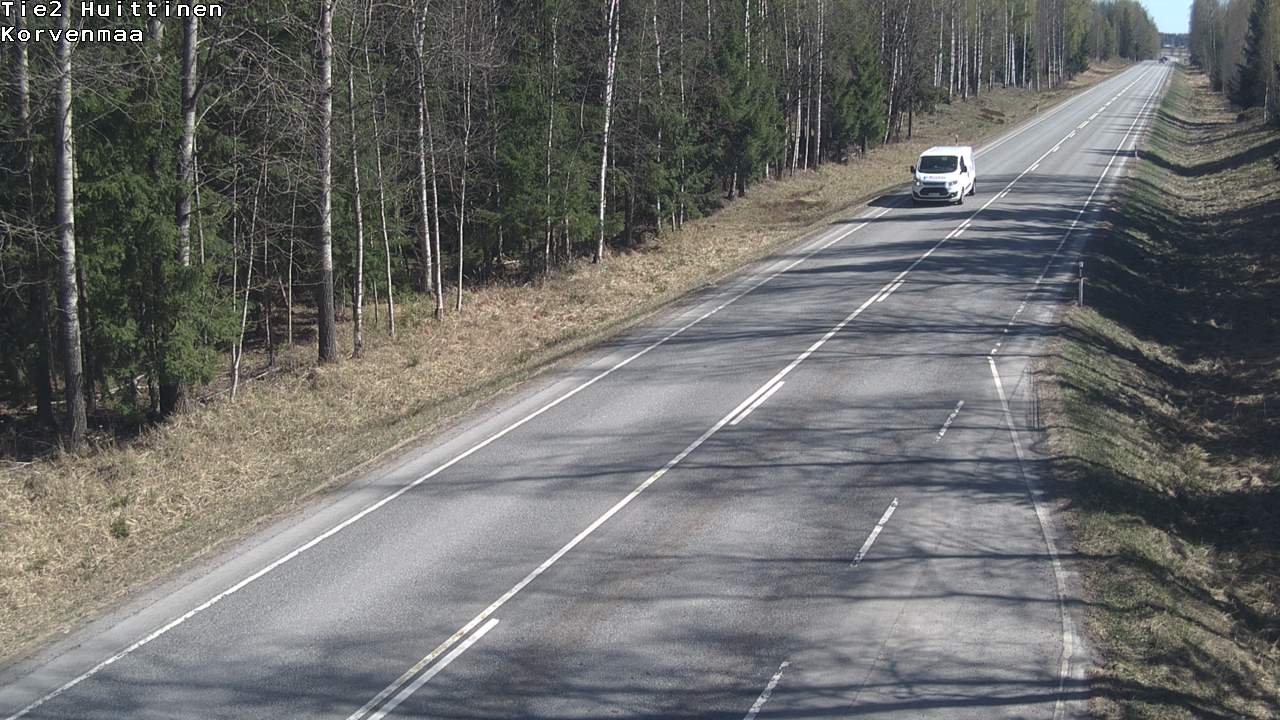 Weather Camera Image Road 2 Huittinen, Korvenmaa, Huittinen, Satakunta
