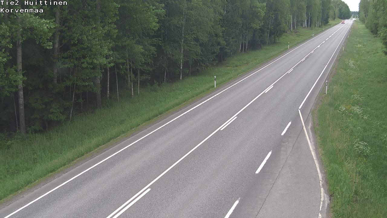 Weather Camera Image Road 2 Huittinen, Korvenmaa, Huittinen, Satakunta