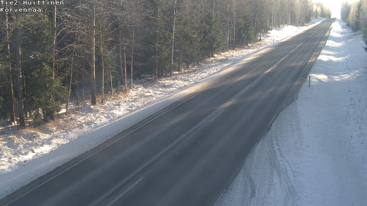 Weather Camera Image Road 2 Huittinen, Korvenmaa, Huittinen, Satakunta