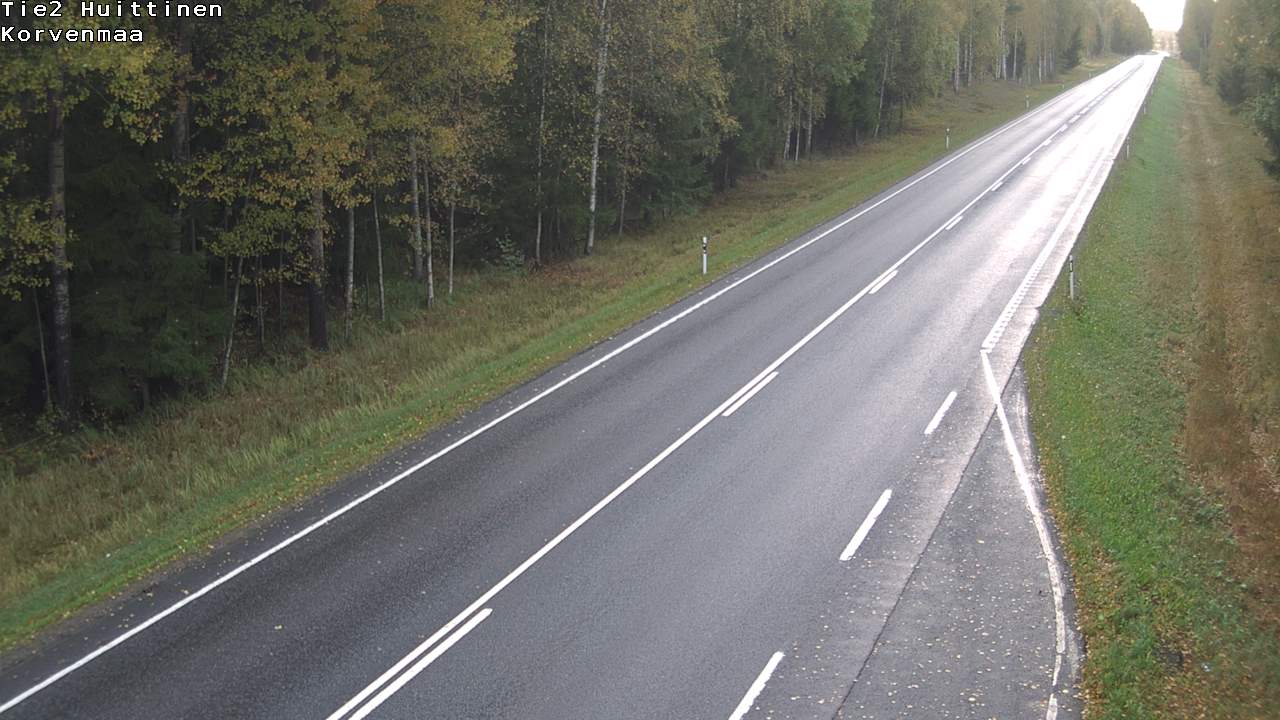 Weather Camera Image Road 2 Huittinen, Korvenmaa, Huittinen, Satakunta