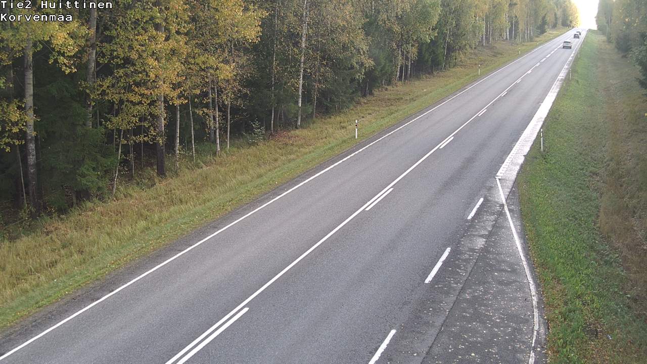 Weather Camera Image Road 2 Huittinen, Korvenmaa, Huittinen, Satakunta