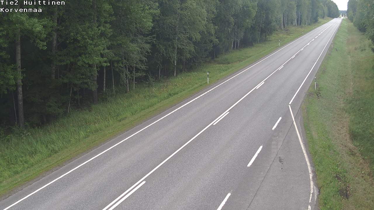 Weather Camera Image Road 2 Huittinen, Korvenmaa, Huittinen, Satakunta