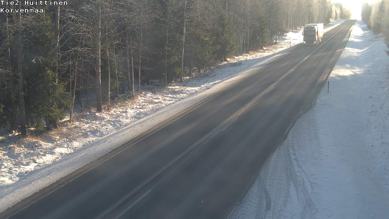 Weather Camera Image Road 2 Huittinen, Korvenmaa, Huittinen, Satakunta